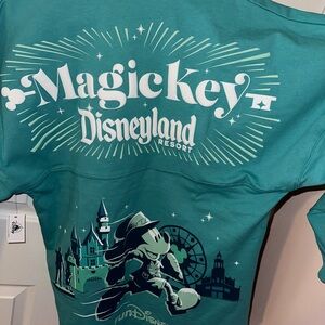 Disney Teal Spirit Jersey with Logo